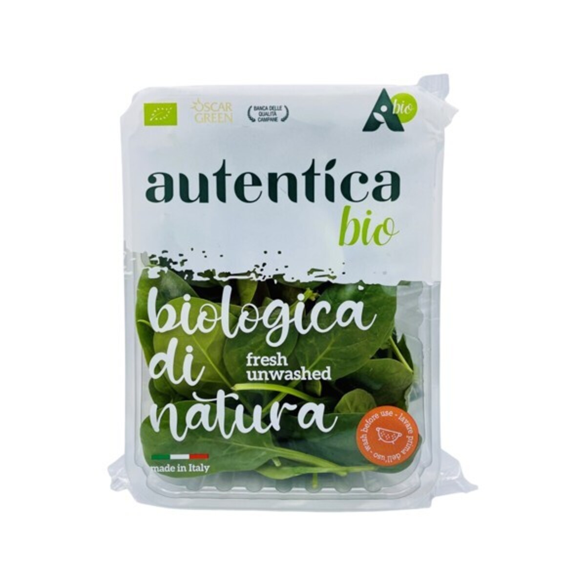 Salat Spínat lífrænt 8x125gr