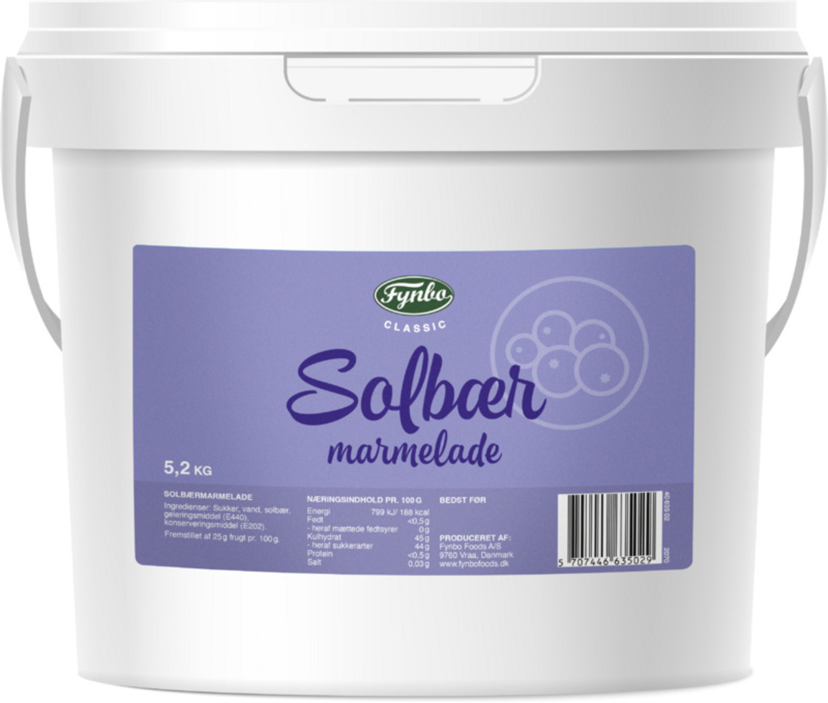 Fynbo Sólberjasulta 5,2kg