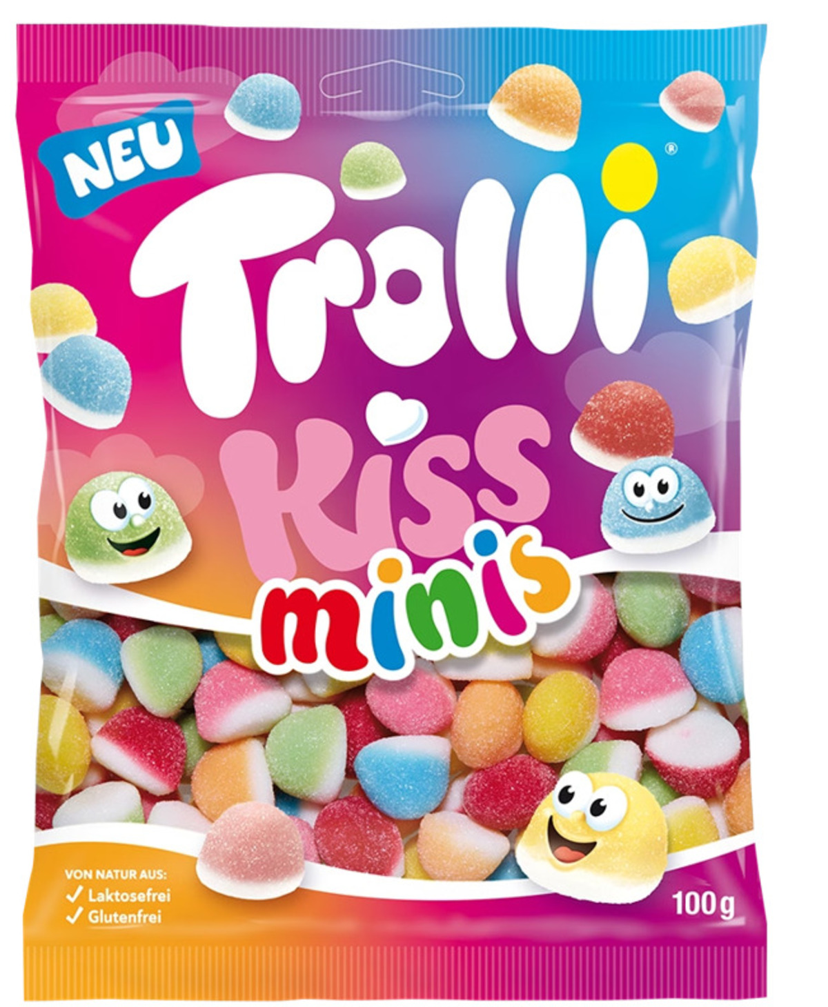 Trolli Kiss Minis 30x100gr