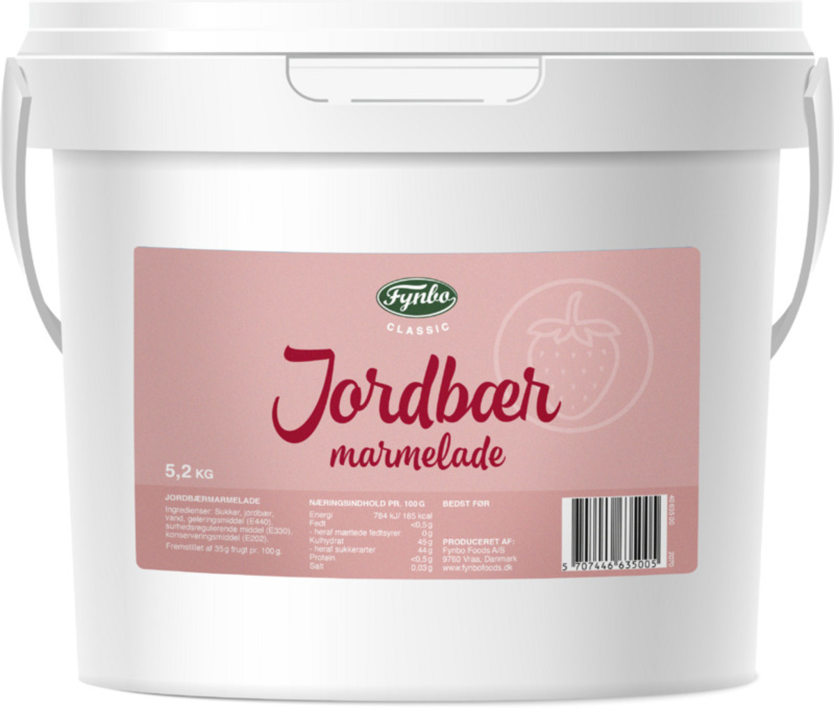 Fynbo Rabarbarasulta 5,2kg mm