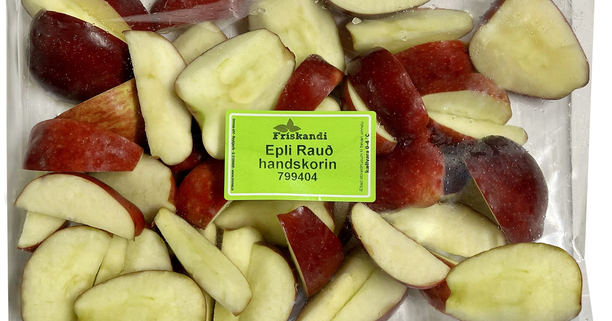 Skorin rauð epli 5kg - Sérpöntun - Innnes heildverslun