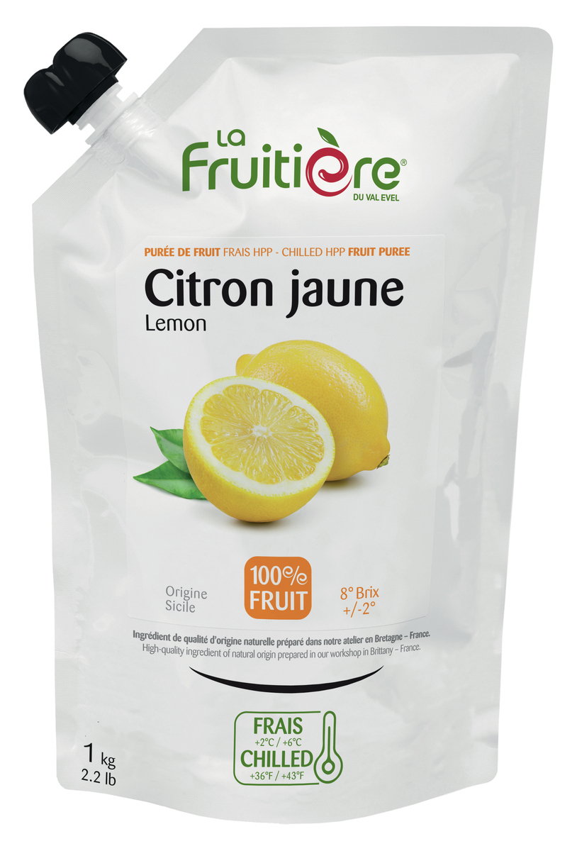 La Fruitiere 100% Lemon puree 6x1 L