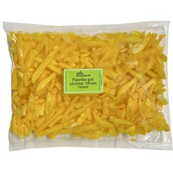 Paprika gul strimlar 10mm 3kg (P)