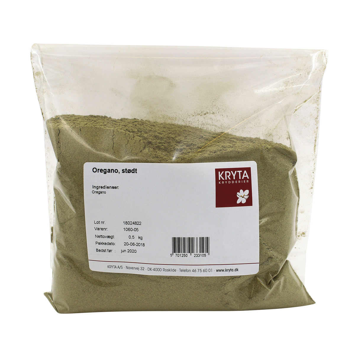 Kryta Bergminta mulin - Oregano 15x500g