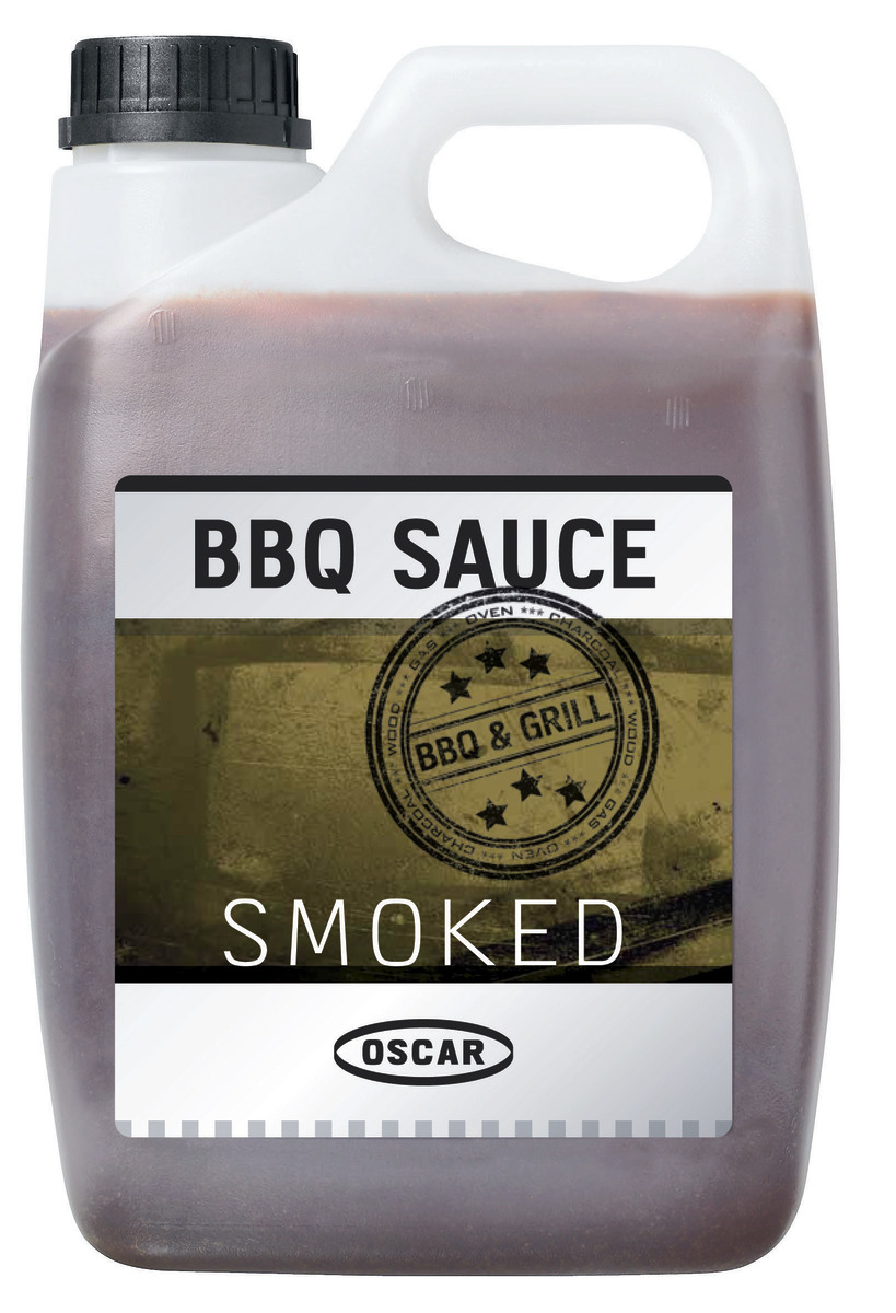 Oscar BBQ sauce smoke 3x2,5L