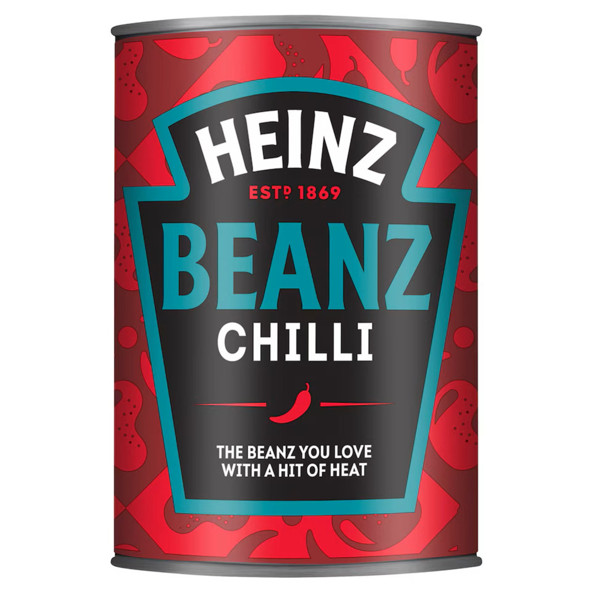 Heinz Bakaðar Baunir Fiery Chilli 12x390g